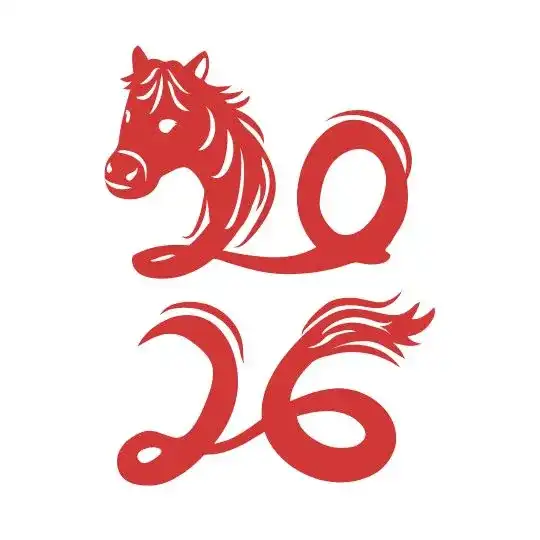 2026年火马年飞星图